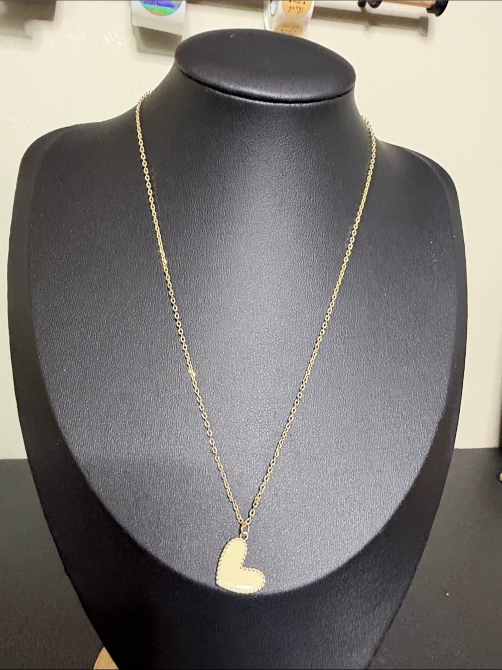 Unwritten Dainty Gold Heart Pendant Necklace - Elegant Women's Jewelry